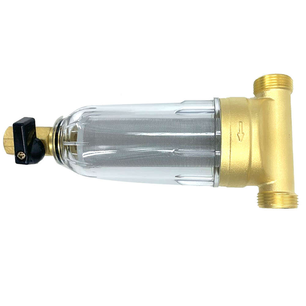 Water Pre-Filter System 60 Micron Home Whole House Down Sediment Water Filter
