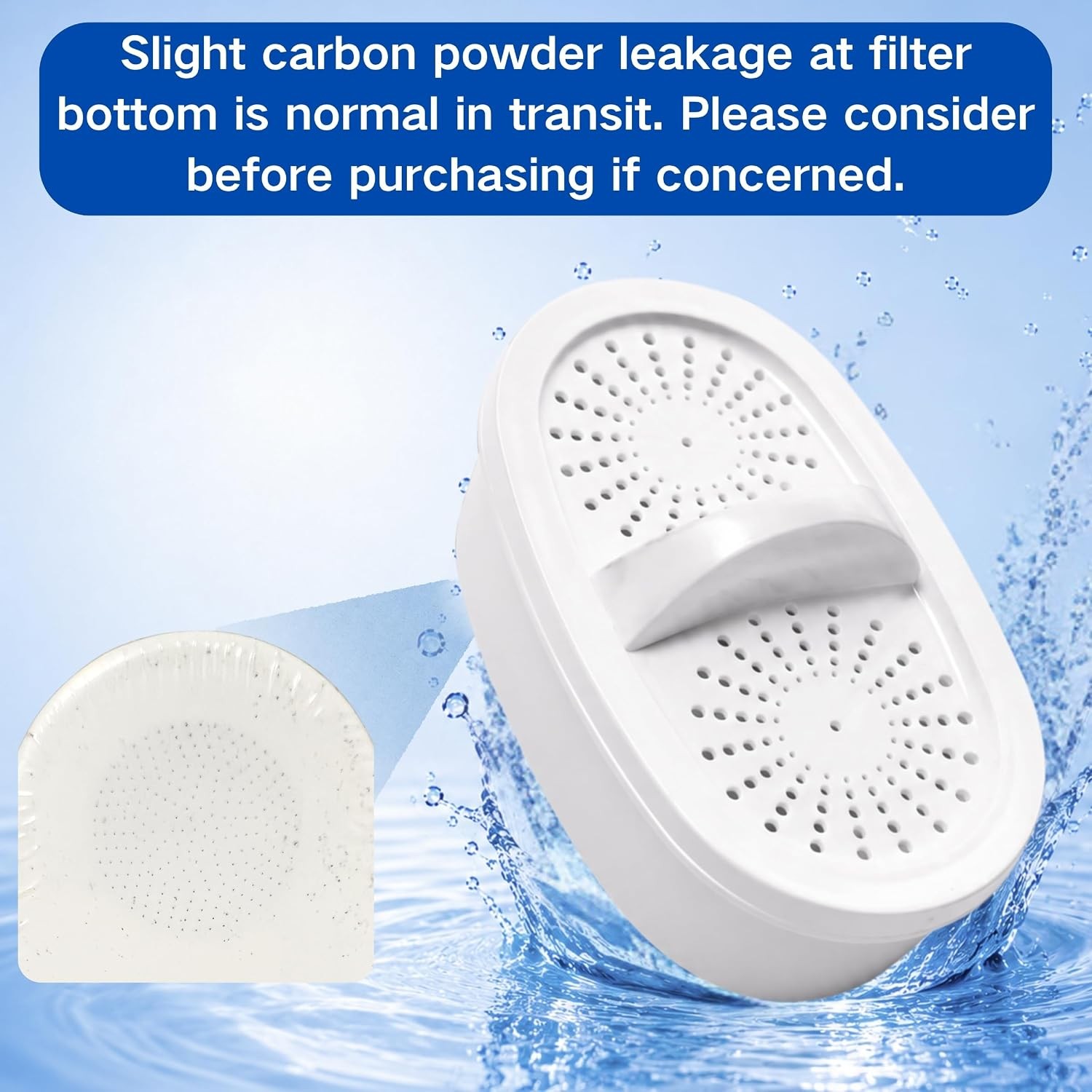 Water Filter Replacement for All Water-drop Pitcher Filtration System, Fit for W