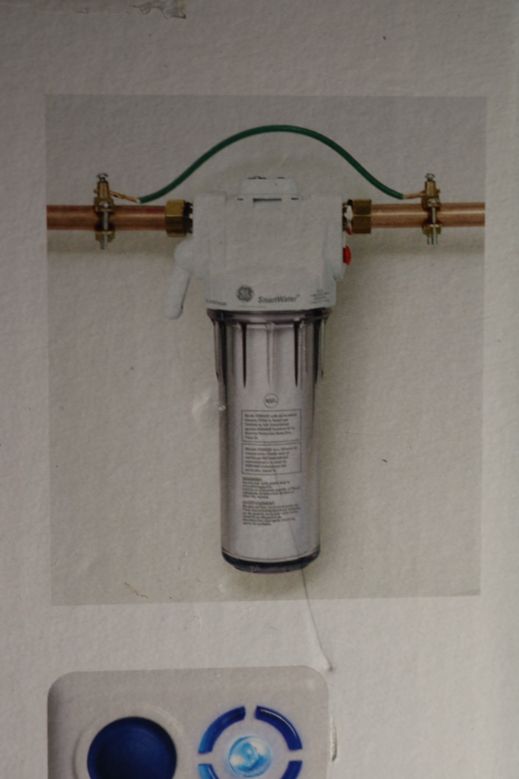 GE Whole House Water Filtration System GXWH20T Chlorine Sediment High Flow New