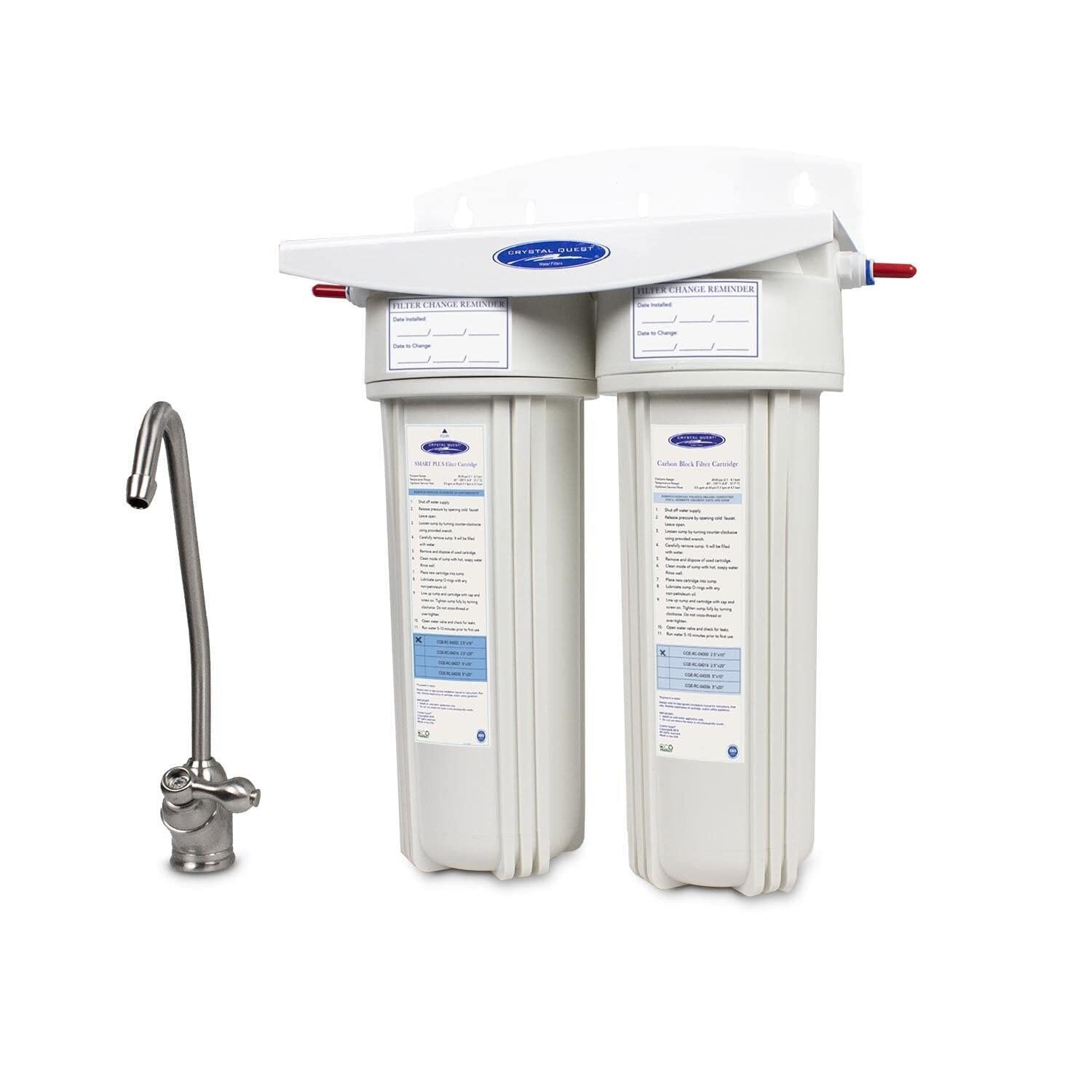Crystal Quest Smart Under Sink Water Filter System | Multiple sizes