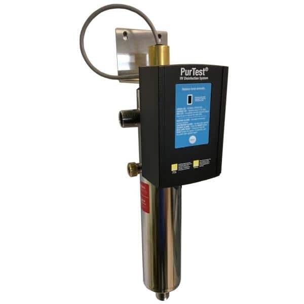 PURTEST PT 20 UV UV Disinfection Unit,20 gpm,5″ H,5″ W
