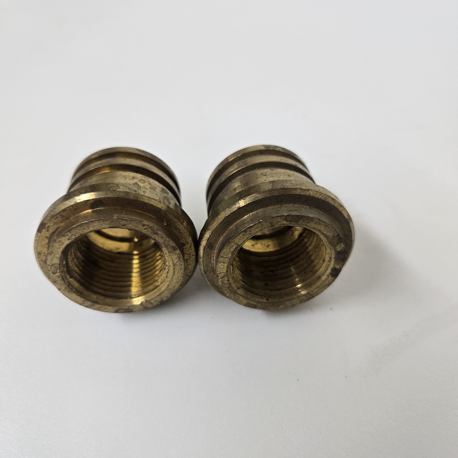 kinetico water softener parts new Model k in and out Brass adapters 3/4″ Npt