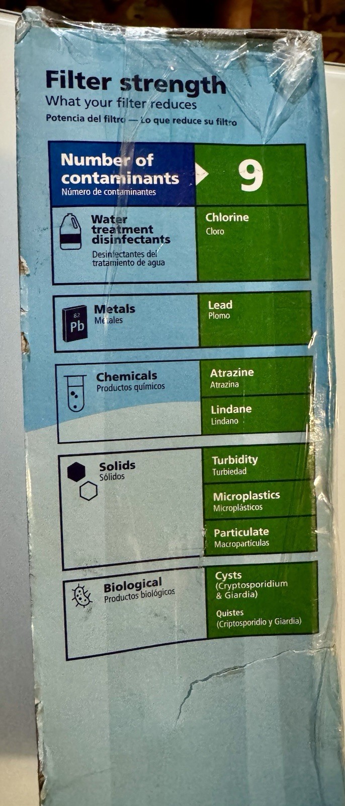 A. O. Smith AO-MF Under-Sink Water Filter 1-Stage 300 gal Lead/Chlorine