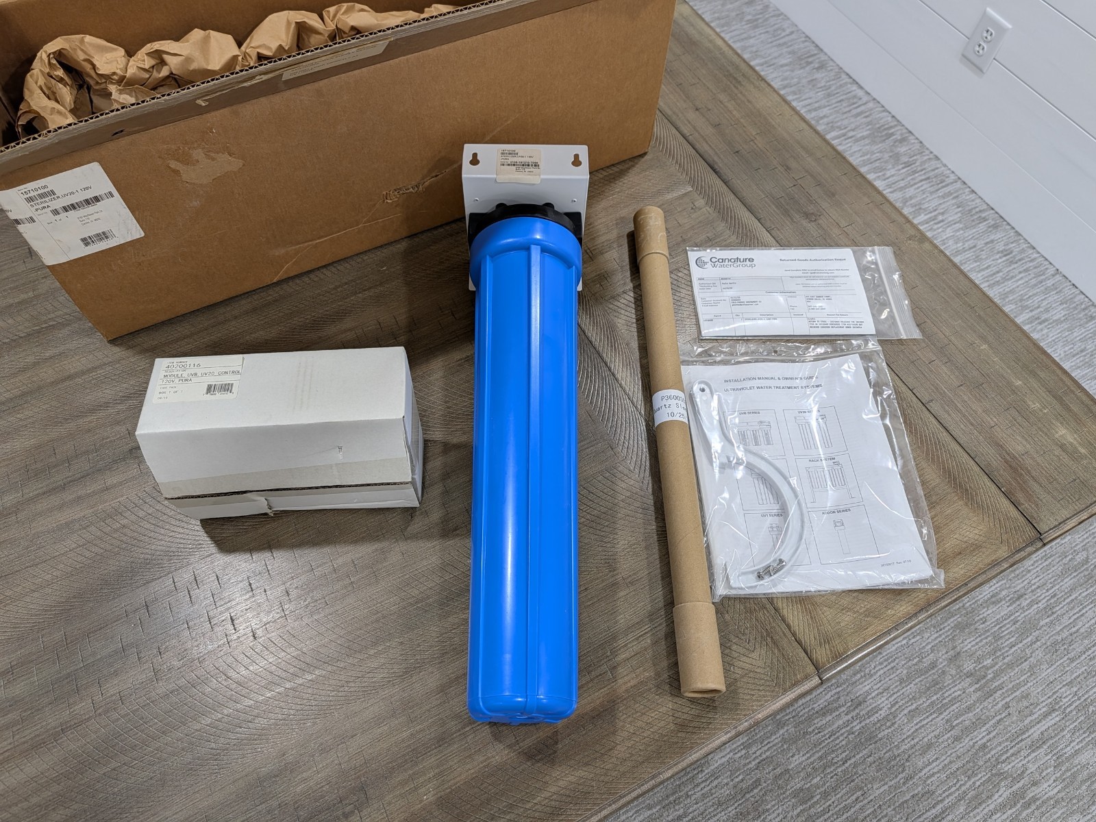 Canature Pure UV Ultra Violet Whole House Water Sanitation Sys 15710100 w/Module