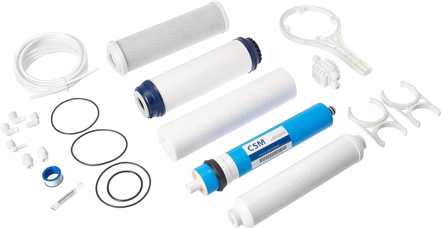 Reverse Osmosis (RO) Service and Maintenance Kit with Replacement Filters and…