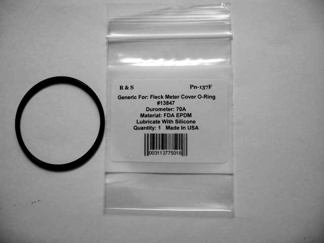 Fleck 13847 Standard meter Cover o-ring / R&S 137F / FDA/NSF61 Material