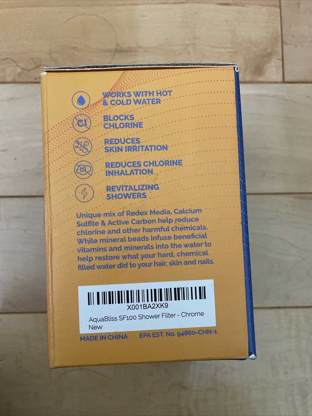 New – AquaBliss Multi-Stage Revitalizing Shower Filter SF100