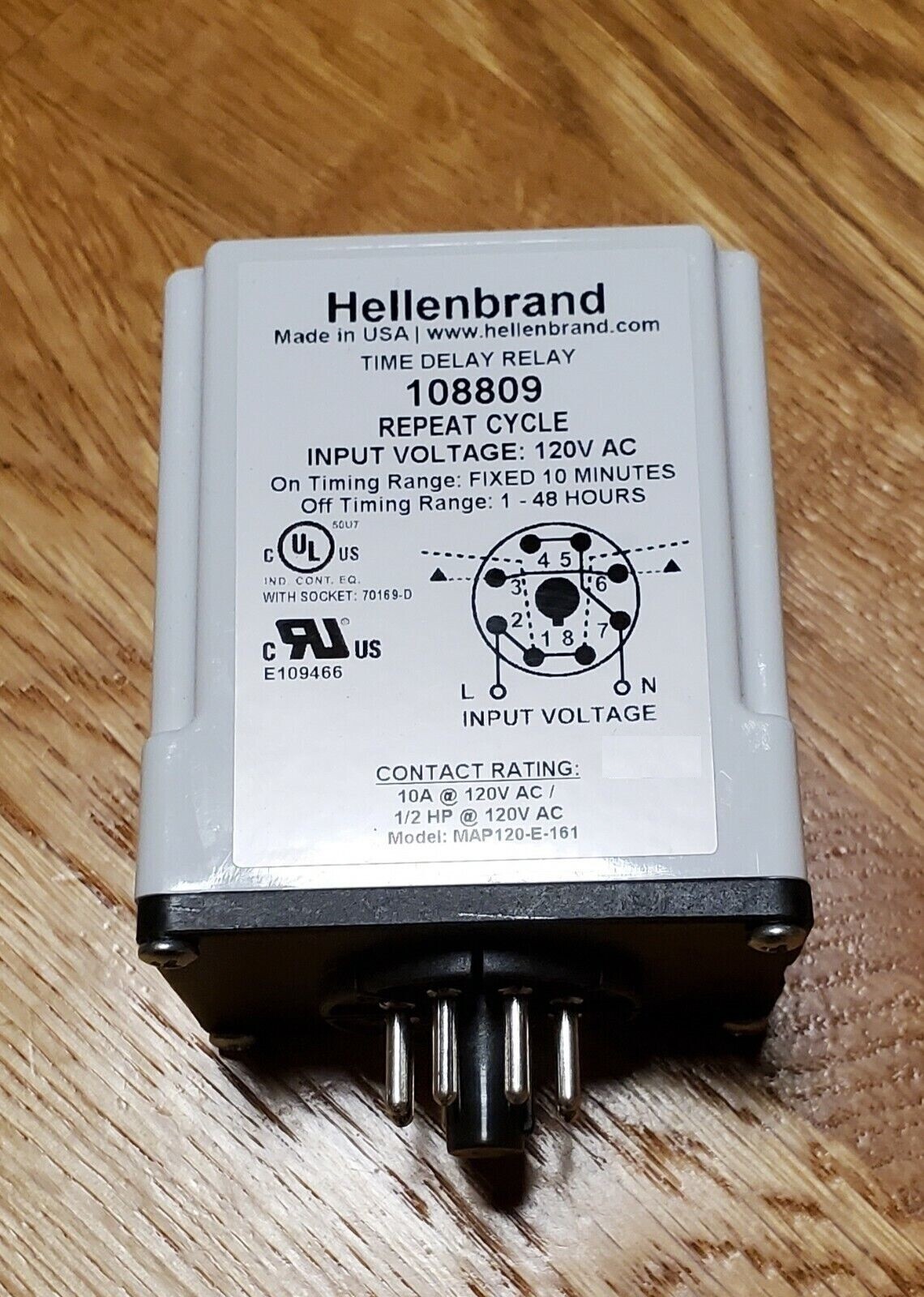Hellenbrand Timer 108809 for Iron Curtain ProMate – NEW! FAST SHIP! GUARANTEED!