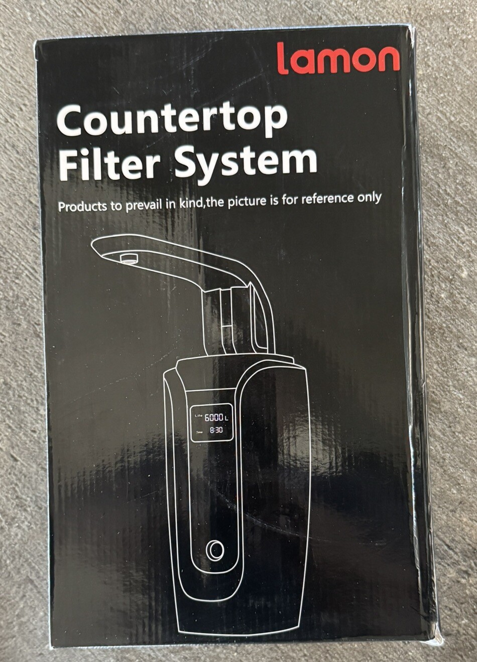 Lamon LW-03 Countertop Water Filter System 6-Stage Countertop Water Filter New