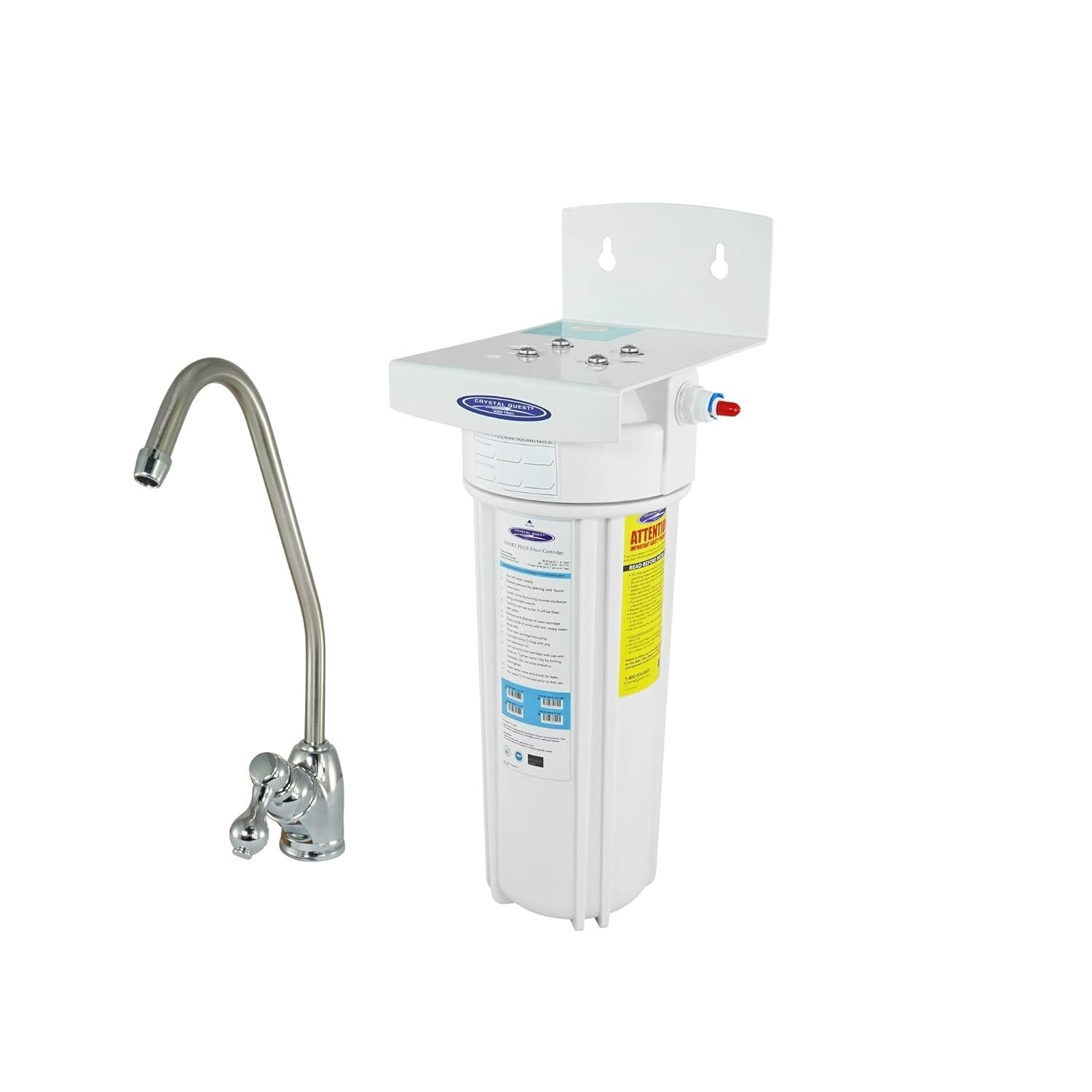 Crystal Quest Smart Under Sink Water Filter System | Multiple sizes