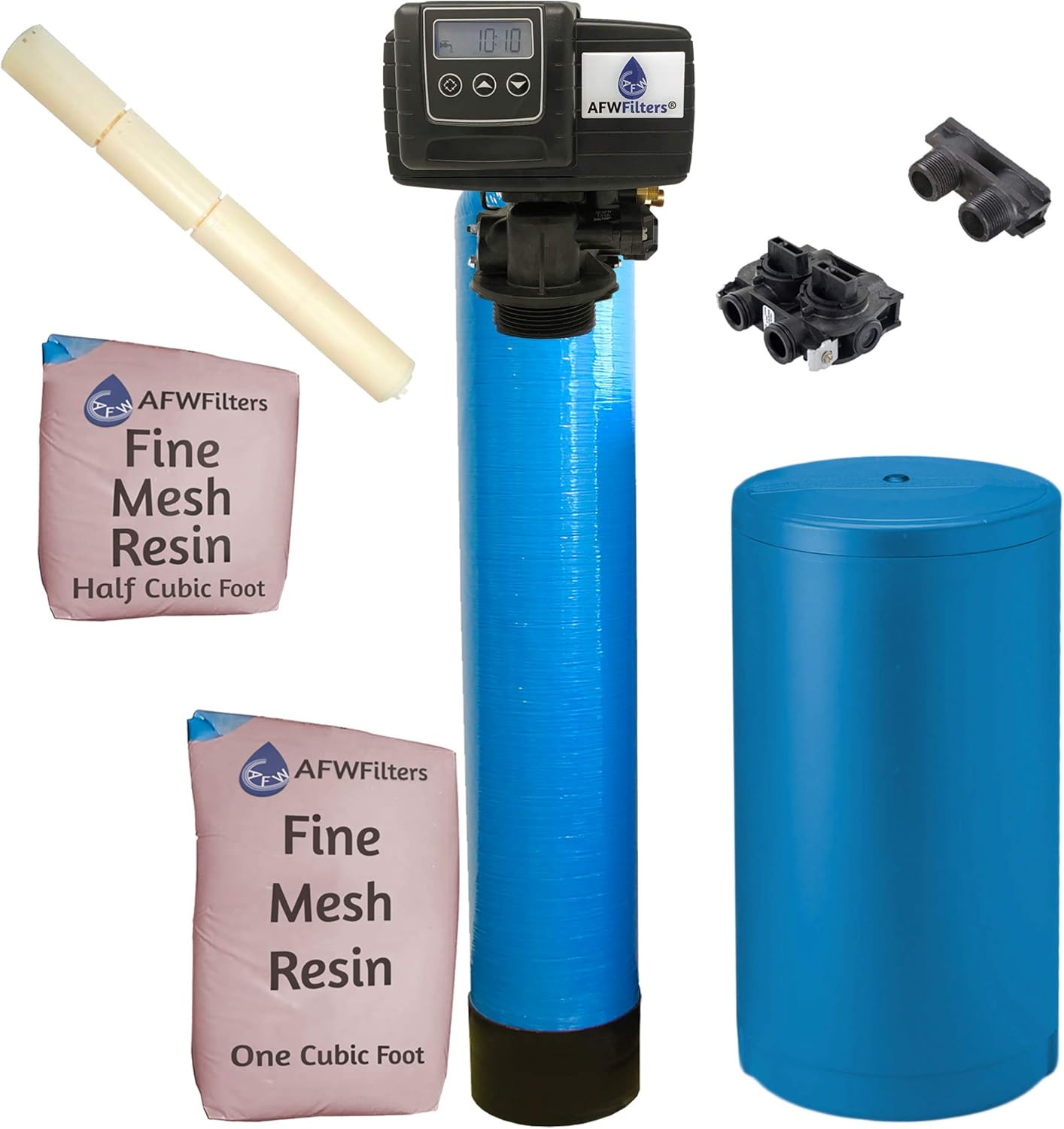 Fleck 5600 SXT Digital Water Softener for Hardness, Iron & Sulfur Removal