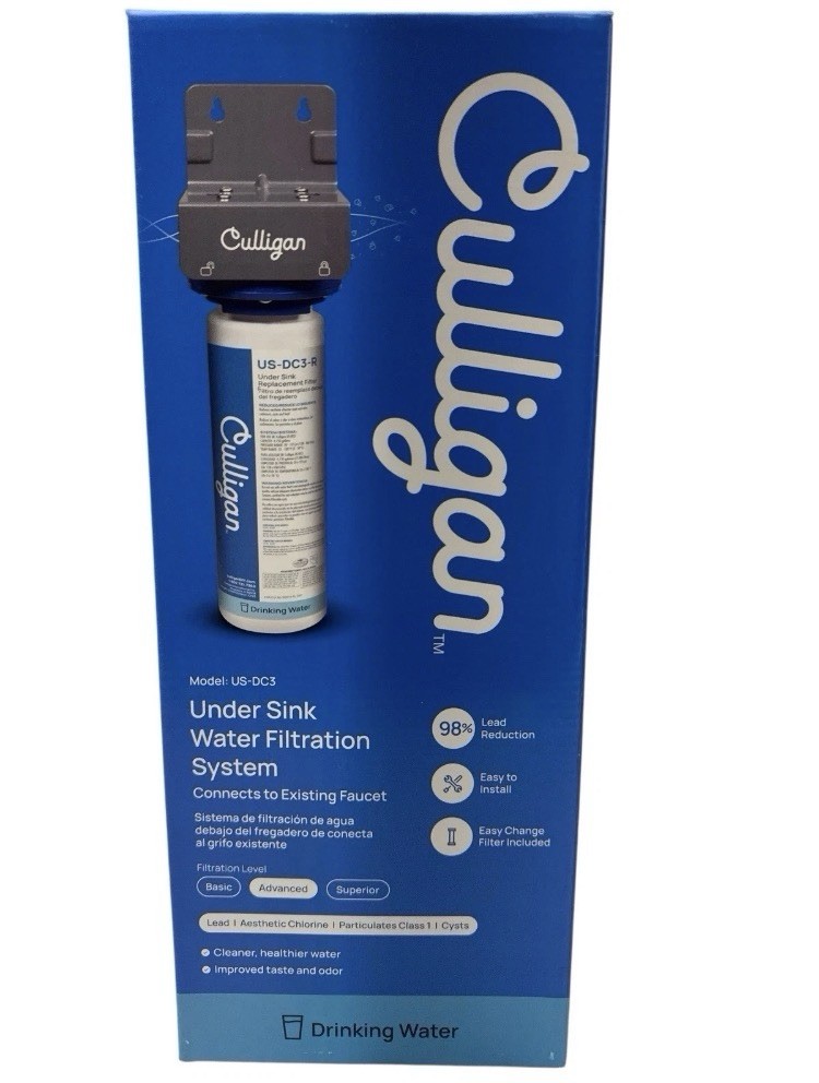 Culligan Under Sink Water Filtration System US-DC3 NEW Sealed
