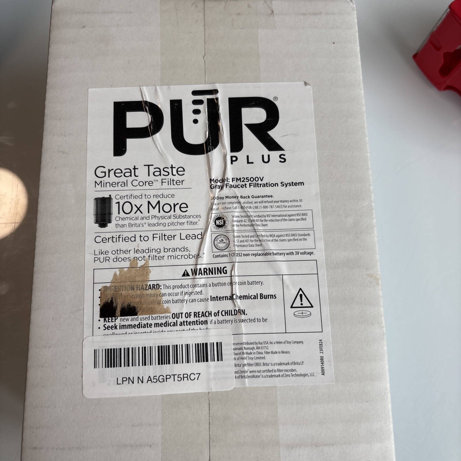 PUR Faucet Mount Filtration System