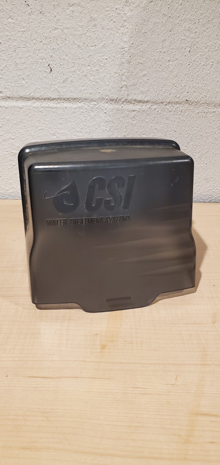 CSI legacy View head cover. Challenger Systems Softener and iron filter cover