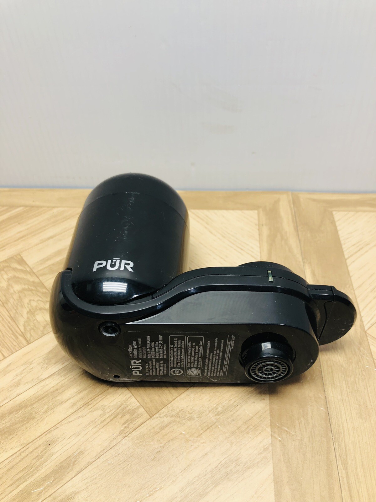 PUR Water Faucet Filtration System, Black Faucet Mounted System FM2000B NOS