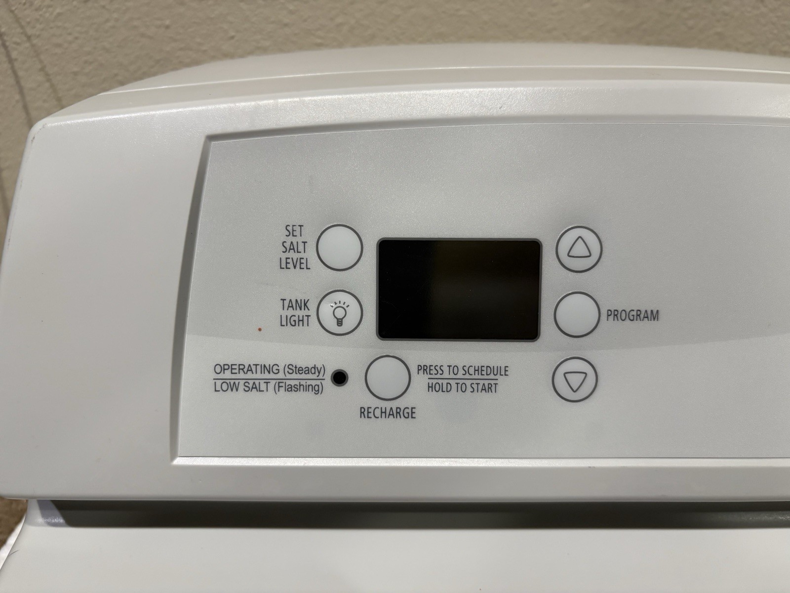 Genuine Whirlpool WHES44 Water Softener Faceplate