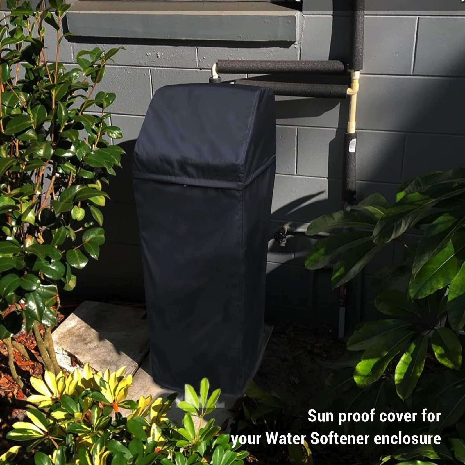 Sun Proof Grain Softener Cover For All Weather Protection Excellent