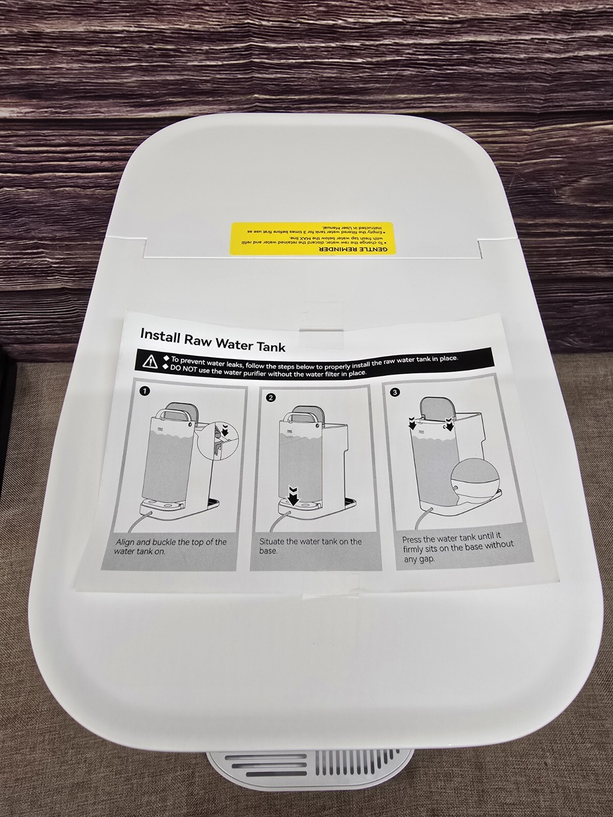 Thereye Reverse Osmosis System Countertop ER-WP01