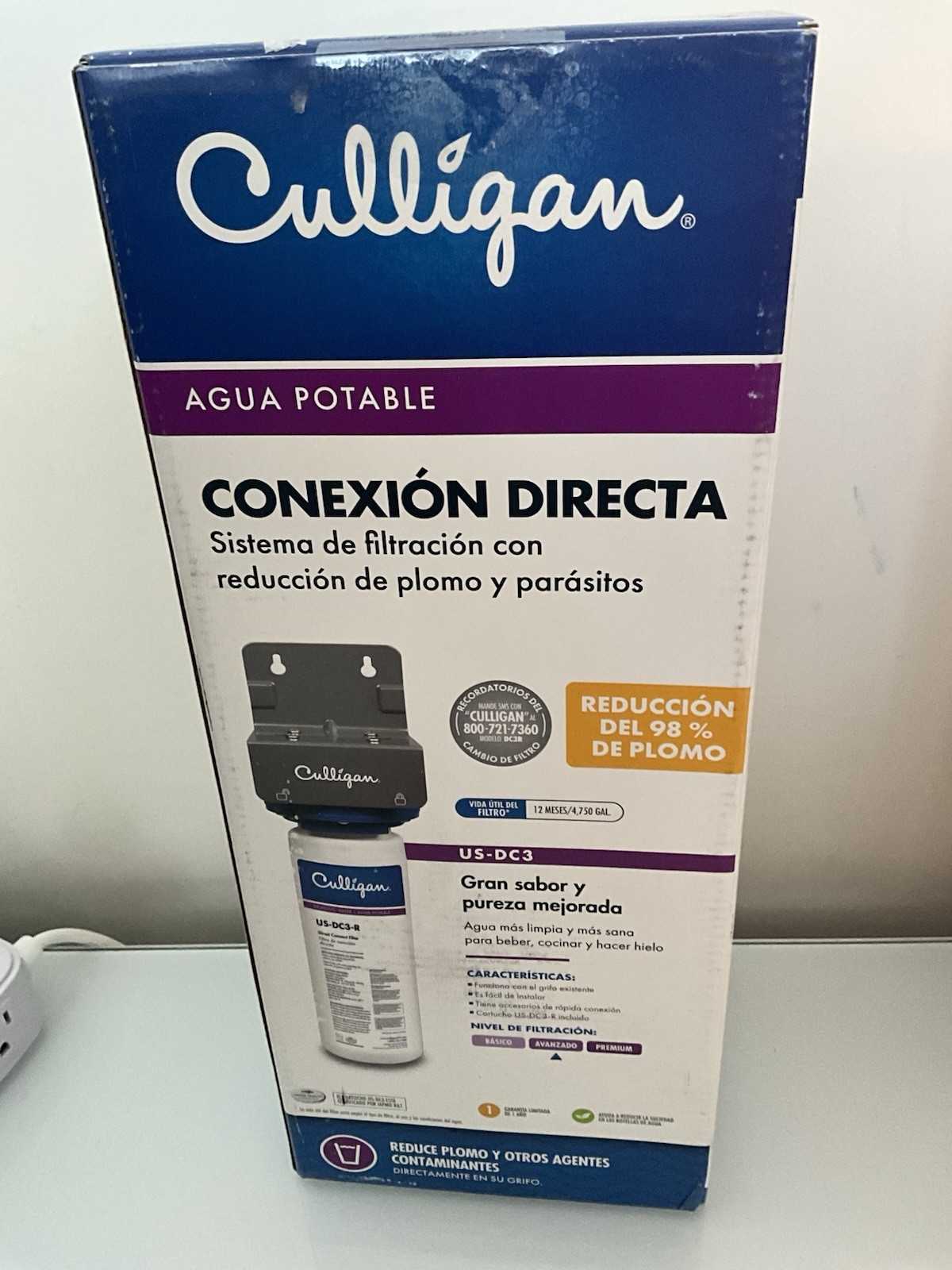 CULLIGAN DRINKING WATER DIRECT CONNECT FILTRATION SYSTEM MODEL #US-DC3